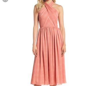 Gal meets glam Mia twist chiffon midi dress